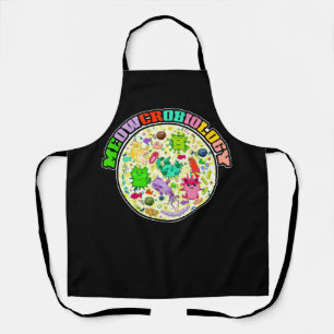 Tablier Meowcrobiology Cat Meow Microbiology Science Bacte