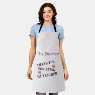 Tablier Merci D'Être Mon Appréciation De Classe Enseignant