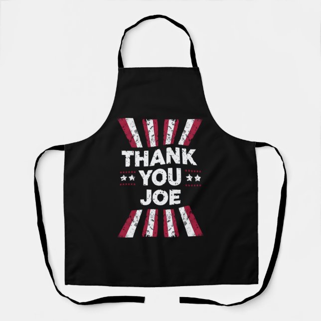 Tablier Merci Joe Président Biden (Recto)