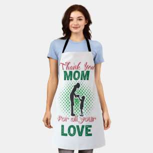 Tablier Merci, maman pour tout ton amour
