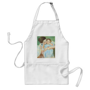 Tablier Mère et Enfant par Mary Cassatt, Beaux-Arts Ancien