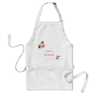 Tablier Mère matriarche Rose personnalisée