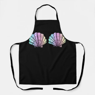 Tablier Mermaid Shell Bra Bikini Seashell Mermaid Bachelor