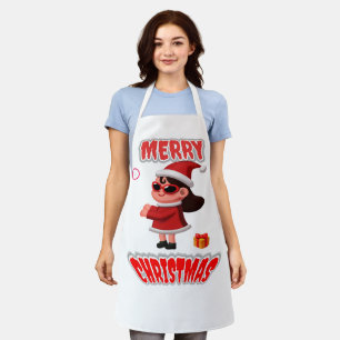 TABLIER MERRY CHRISTAMAS