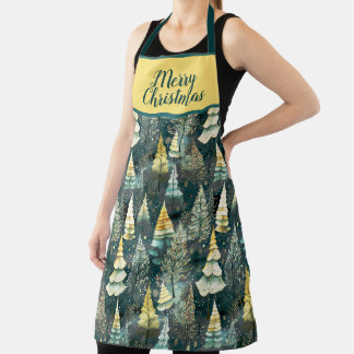 TABLIER MERRY CHRISTMAS DESIGN