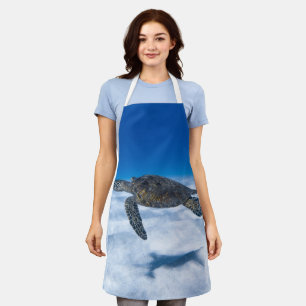 Tablier Merveilleuse tortue aquatique