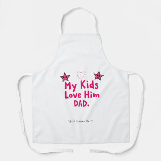 Tablier "Mes Enfants L'adorent" – Cadeau Incroyabl