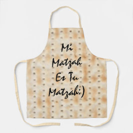 Tablier Mi Matzah Es Tu Matzah
