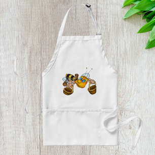 Tablier Miel abeille avec paniers Amusants Animation Bee