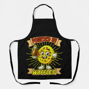 Tablier mignon propulsé par gaufres art design