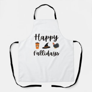 Tablier Mignonne saison d'automne Joyeux Fallidays Thanksg