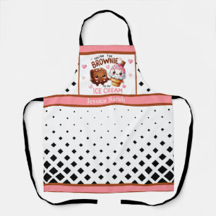 Tablier Mignons Brownies et Crèmes Glacées Kawaii