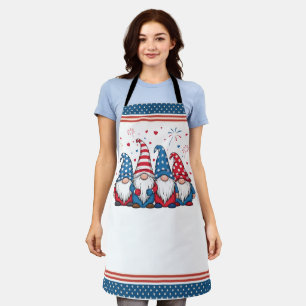 Tablier Mignons nains de dessin animé USA américains-68123