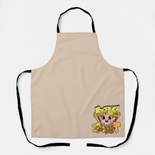 Tablier Mikitiez anime popcorning fromage caramel drôle