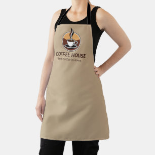 Tablier Minimal Simple Café Shop barista