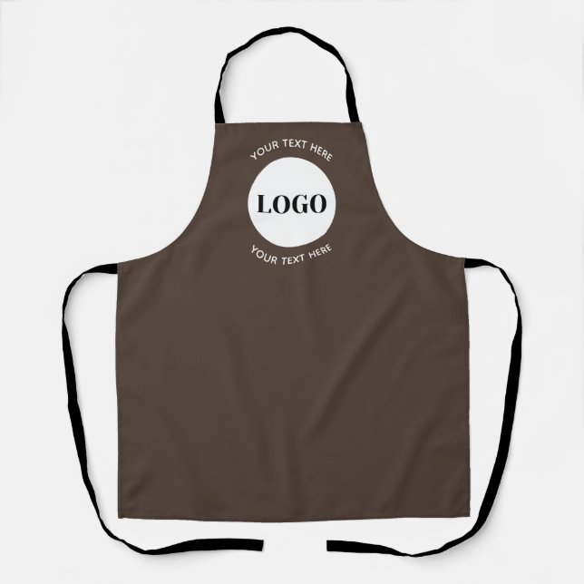 Tablier Minimalist Logo With Text Business  (Recto)