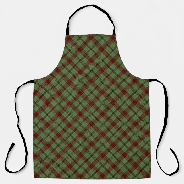 Tablier Mistletoe & Plaid Holly (Recto)