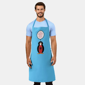 Tablier Mme Pingouin Personnalisée Albanie Impression Tota