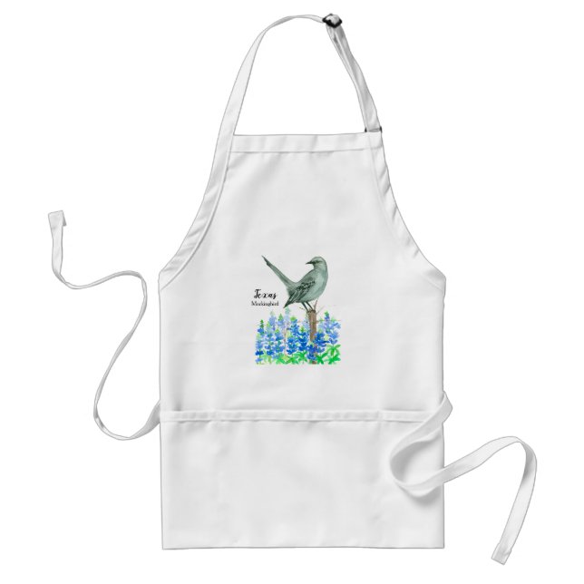 Tablier Mockingbird State Bird of Texas Don pour chef (Devant)
