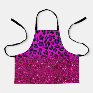 Tablier Mode moderne rose violet Parties scintillant Leopa