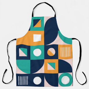 Tablier Modèle de composition de couleur géométrique av