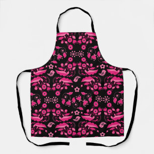 Tablier Modèle floral rose moderne scandinave