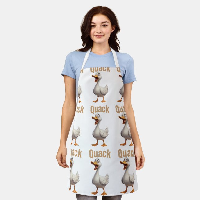 Tablier Modern Adult Apron for Kitchen & Studio (Porté)