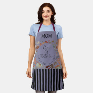Tablier Moderne, Fête des Mères, Reine de la Cuisine, Tend