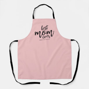 Tablier Moderne Meilleure maman Jamais maman Enfants Nom S