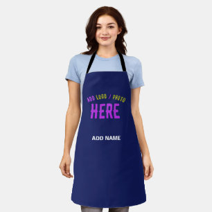 TABLIER MODERNE MODERNE ET MODERNE MARINE BLEUE VÉRIFIÉE M