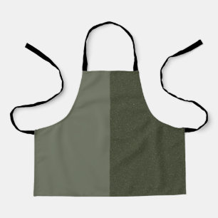 Tablier moderne Moss Green - Conception personnali