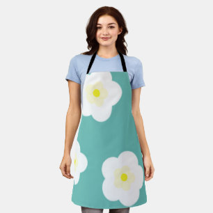Tablier Moderne Simple Spring Fleurs margueuses dégradé