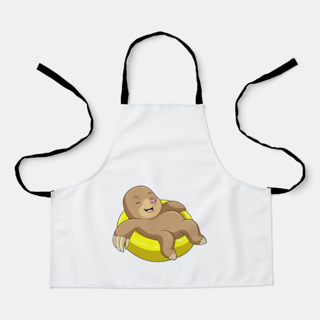 Tablier Mole à la natation avec Lifebuoy (Recto)