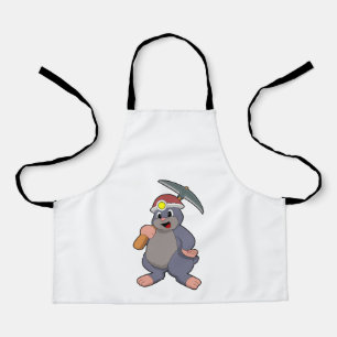 Tablier Mole avec Pickaxe