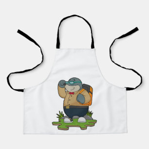 Tablier Mole comme randonneur avec sac à dos