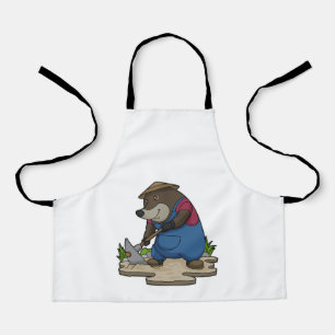 Tablier Mole en tant qu'agriculteur