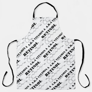 Tablier Molécule chimique Retinol A.K.A. Vitamine A