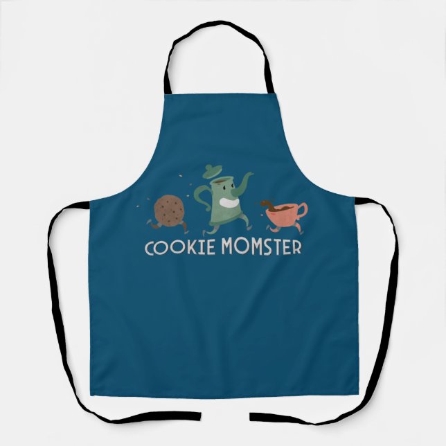 Tablier Momster de biscuit (Recto)
