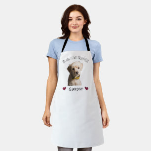 Tablier Mon chien est ma Saint-Valentin – Animal de compag