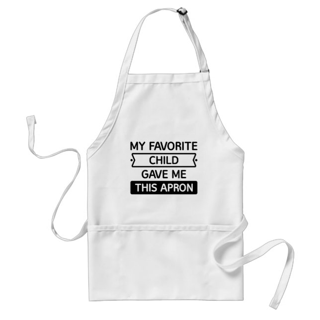 Tablier Mon Enfant Préféré M'A Donné Cet Apron (Devant)