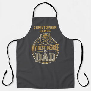 Tablier Mon meilleur diplôme est Papa Fête des Pères