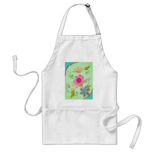 Tablier Mon XOXO Little Princess Floral Art Design d'impre