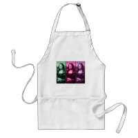 Mona Lisa Poster de animal rose rose violet