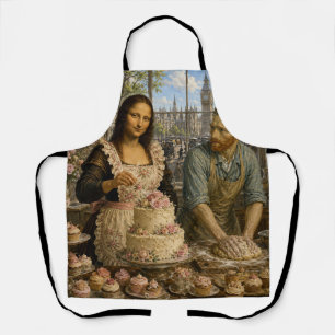 Tablier Mona Lisa & Van Gogh Bake Off