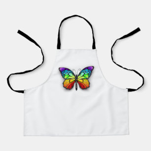 Tablier Monarque papillon arc-en-ciel