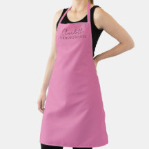 Monogramme de nom minimaliste élégant Rose