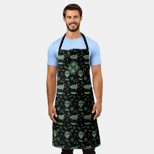 Tablier Monogramme des navires Steampunk Verdigris Bronze