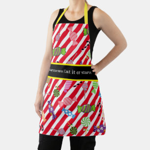 Tablier Monogramme Funny Attrayant oeil attrayant bonbon