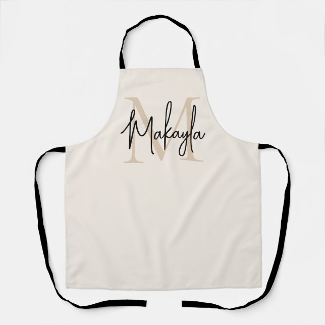 Tablier Monogramme Moderne  (Recto)
