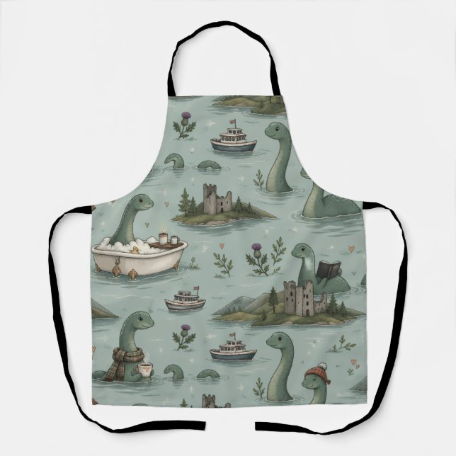 Tablier Monstre du Loch Ness  (Recto)